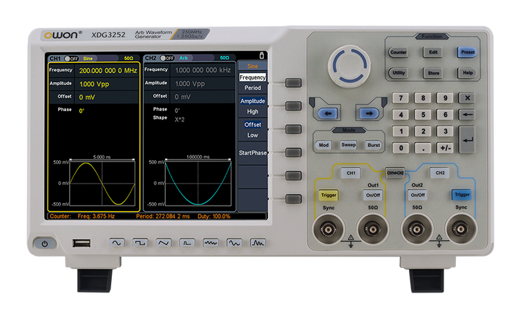 OWON XDG3000 series — Waveform Generators
