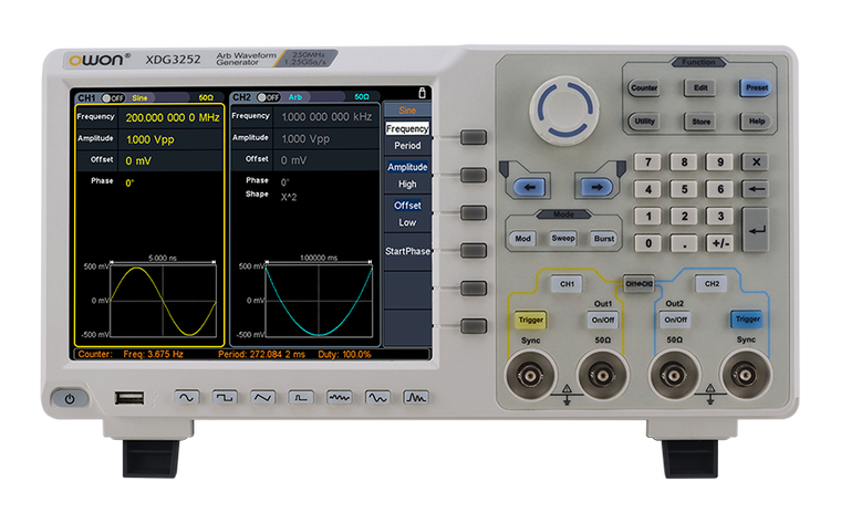 OWON XDG3000 series arbitrary waveform generator