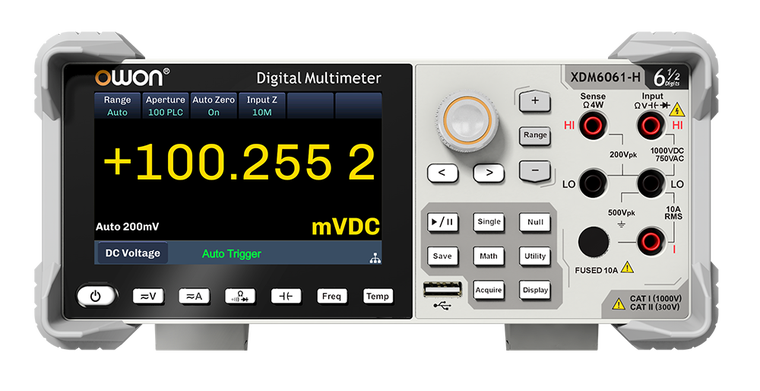 OWON XDM6000 series — Multimeters
