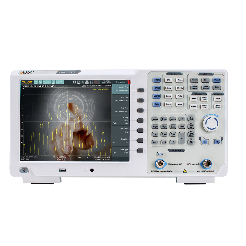 OWON XSA1000P Series spectrum analyser