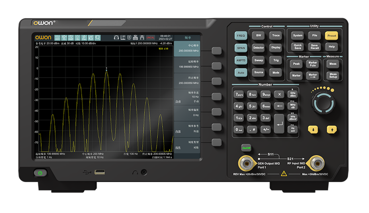OWON XSA3000X-R real-time — Spectrum Analysers