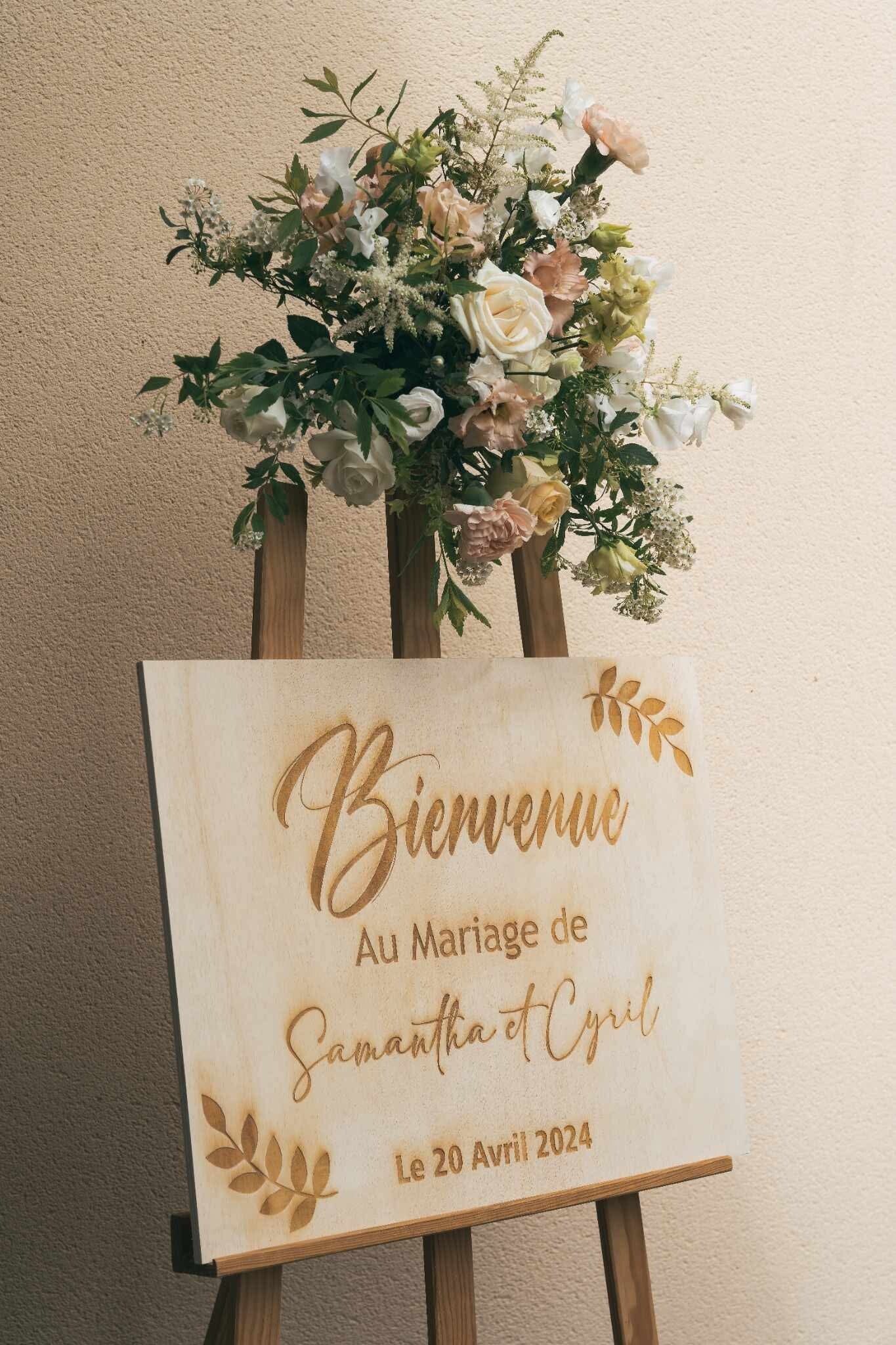 Le tableau de bienvenue