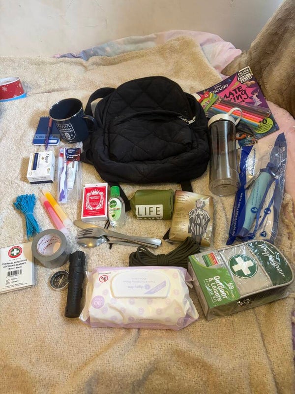 Child’s bug out bag