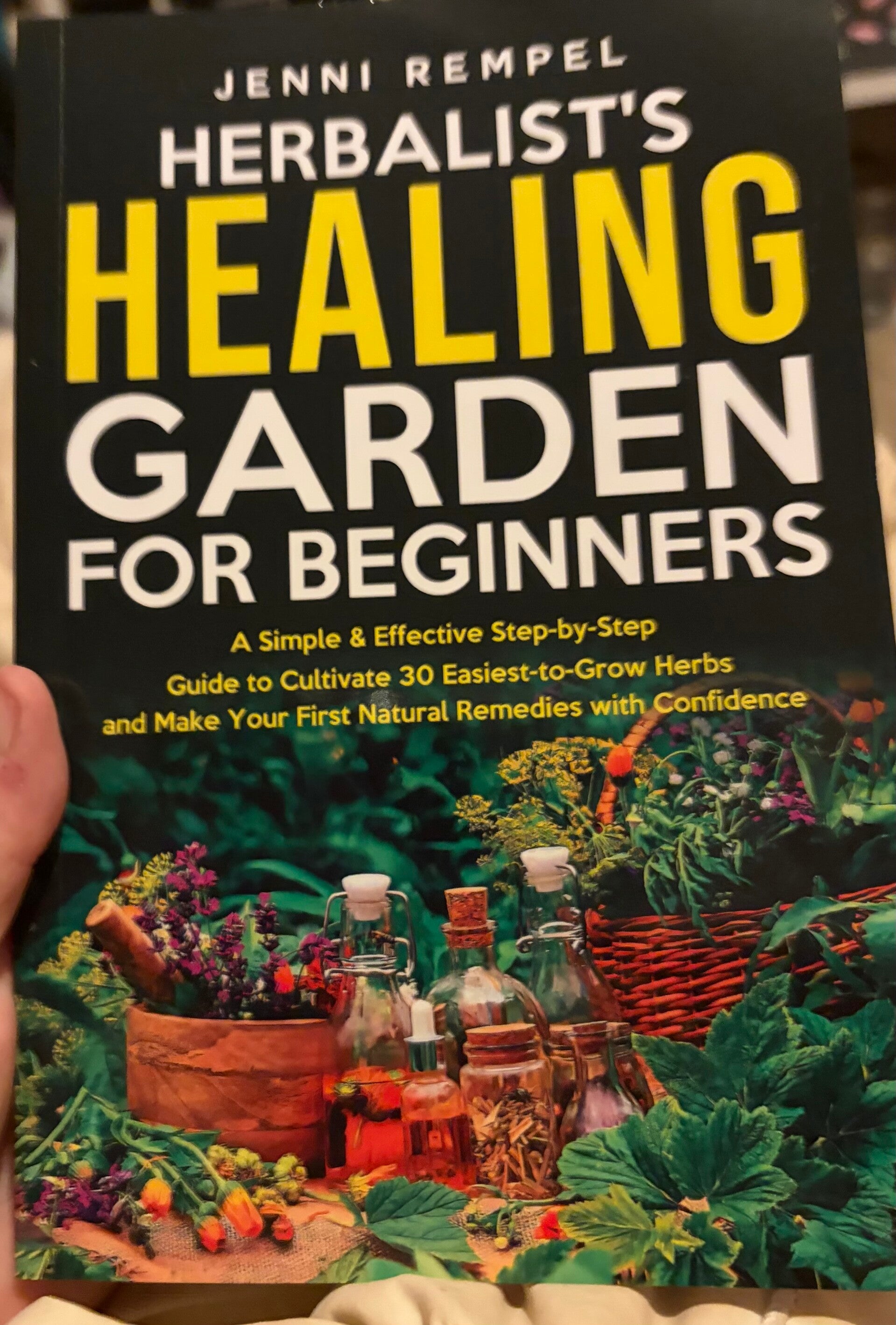 Herbalist healing garden for beginners