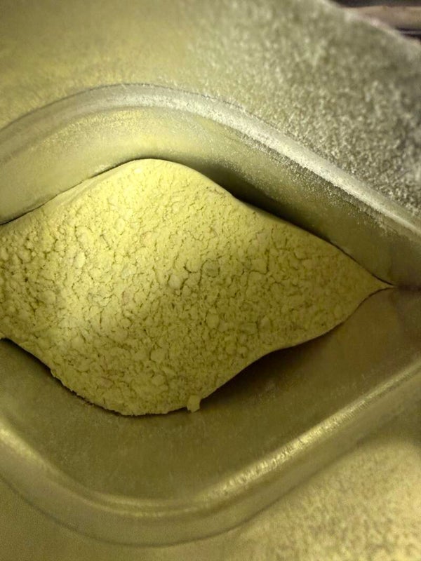 Pure organic zucchini powder