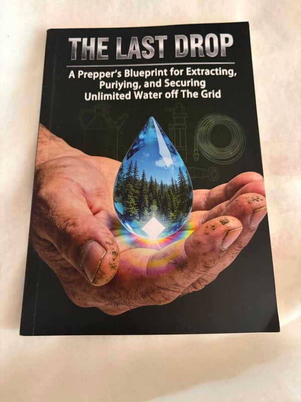 The last drop.