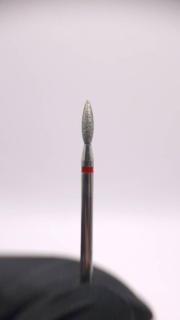 Diamant Freesbitje vlam rood 2.1mm