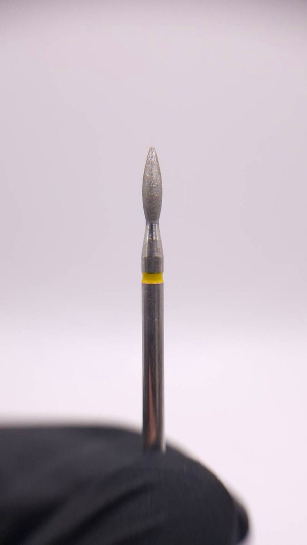 Diamant Freesbitje vlam geel 2.1mm