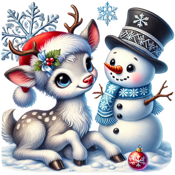 Cute XMas Reindeer