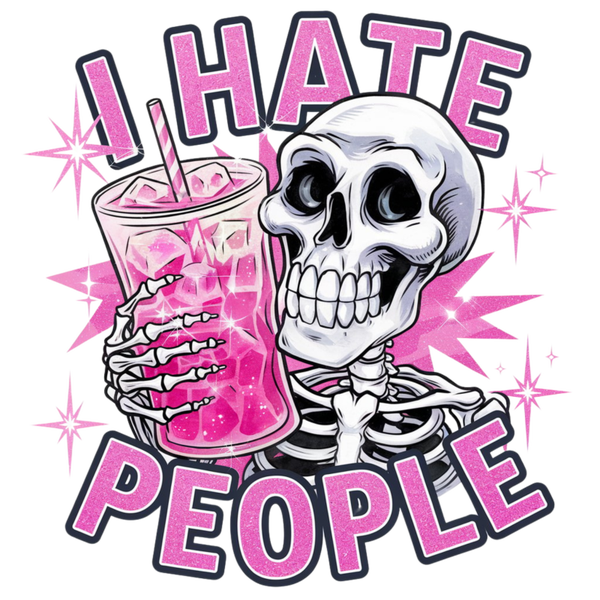 I HATE PEOPLE - Pink