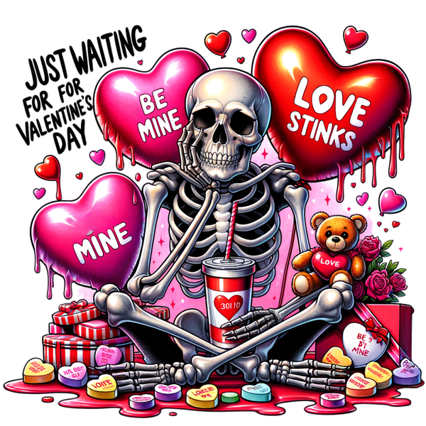 Be my Valentine - Skeleton
