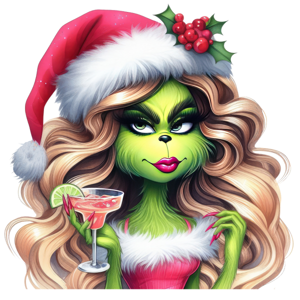 Green Christmas Girl