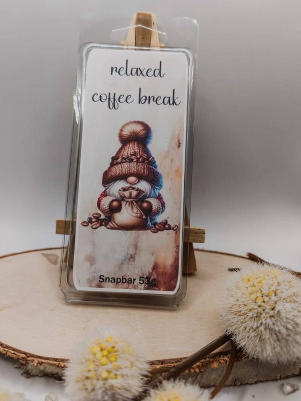 relaxed coffee break