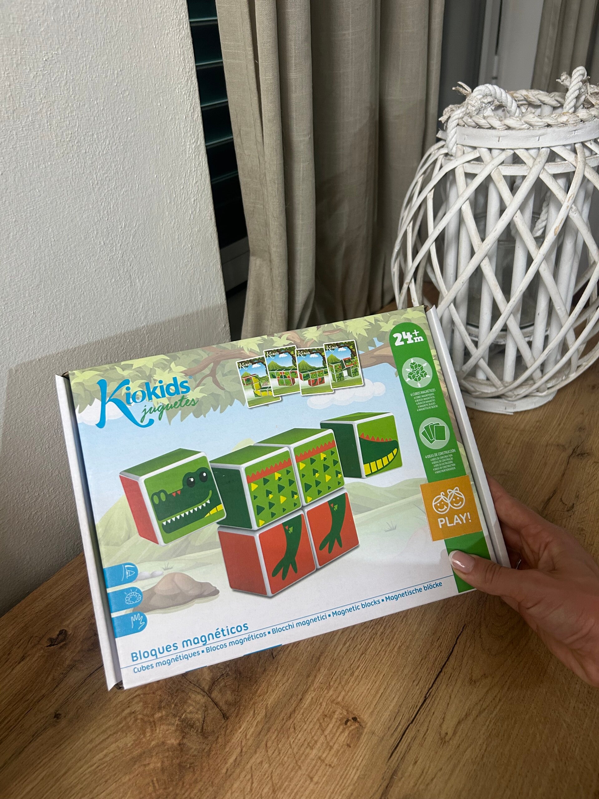 Puzzle de cubos magnéticos