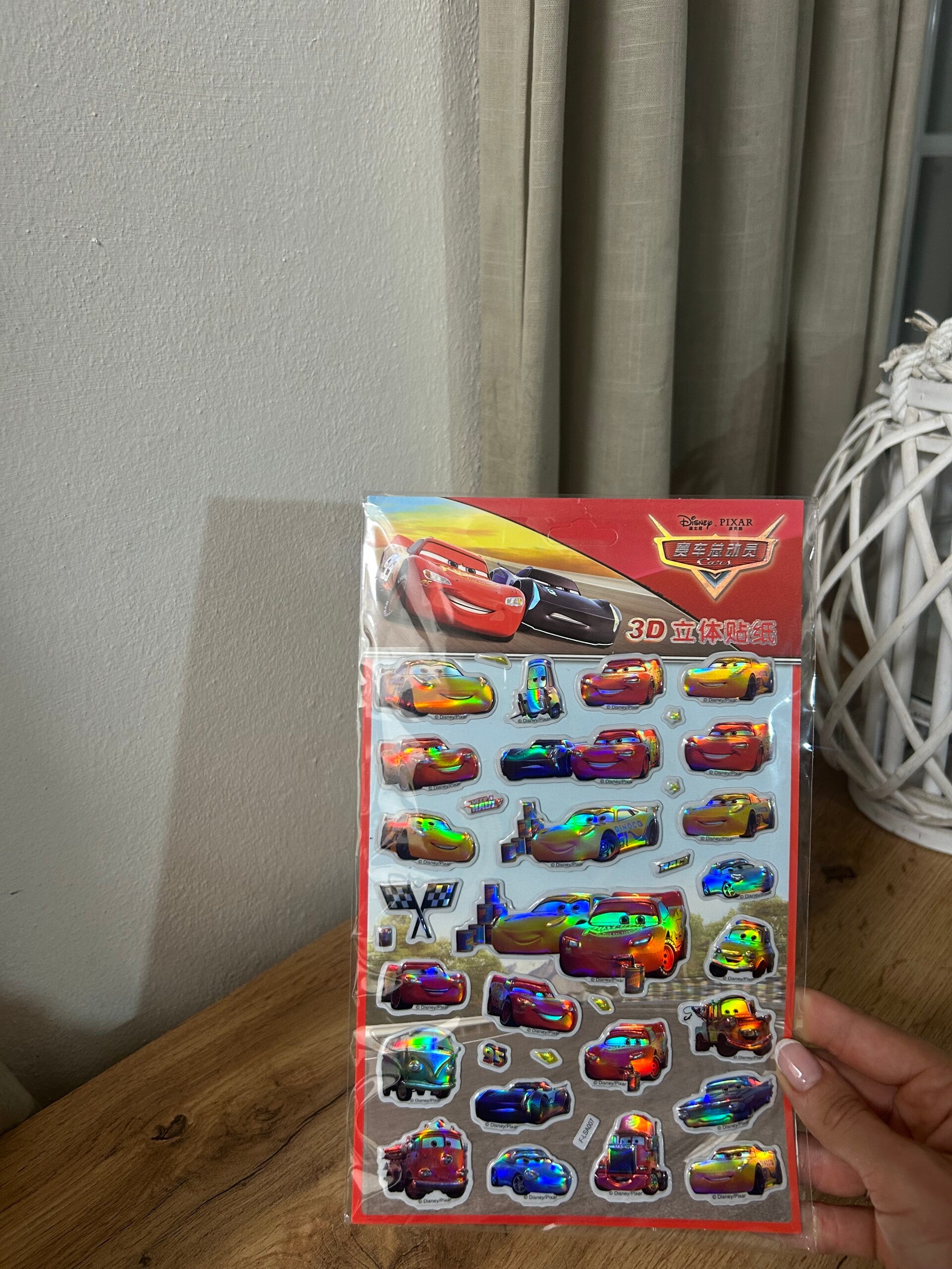 Sticker 3D Cars