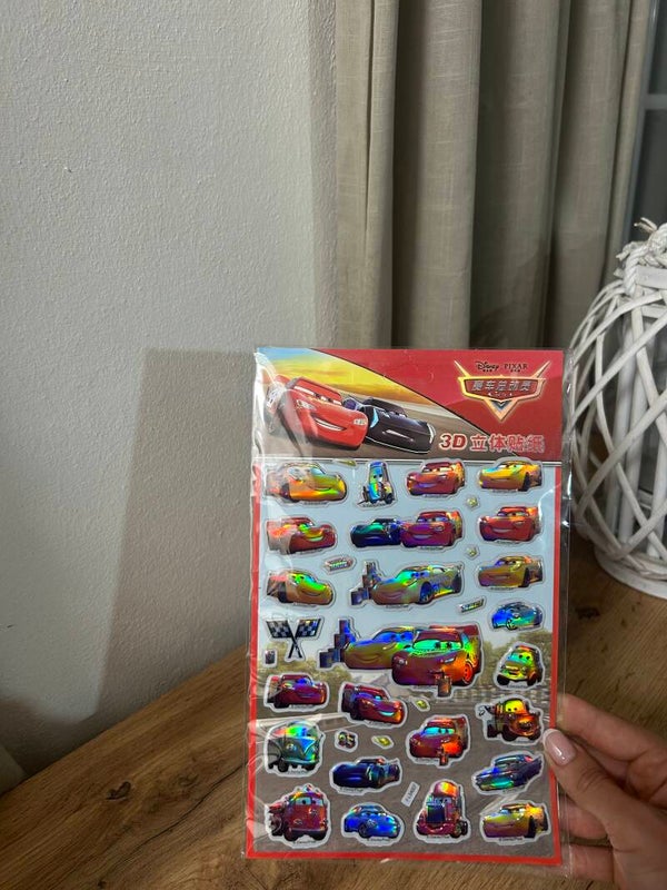 Sticker 3D Cars