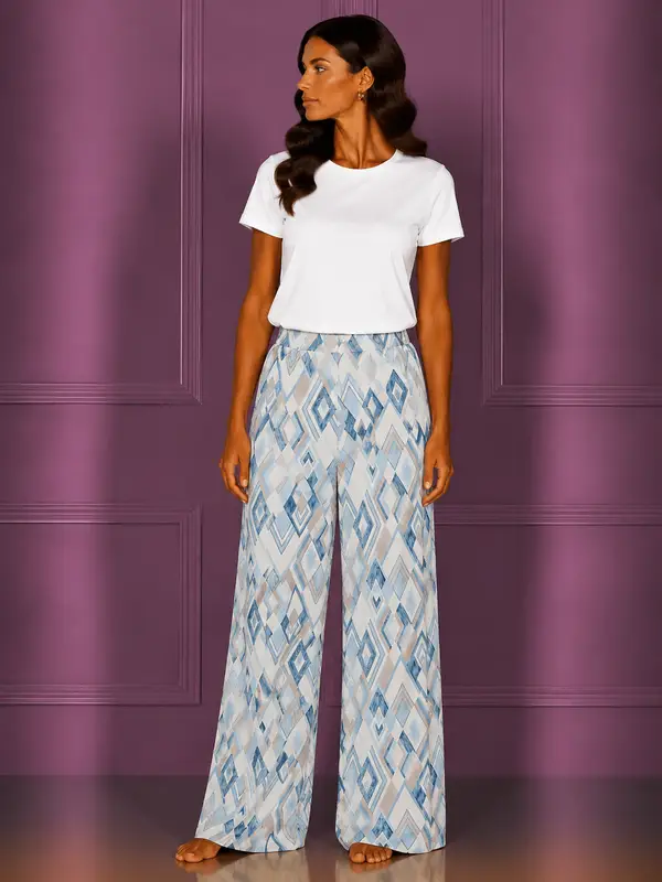 Mila broek - blauw