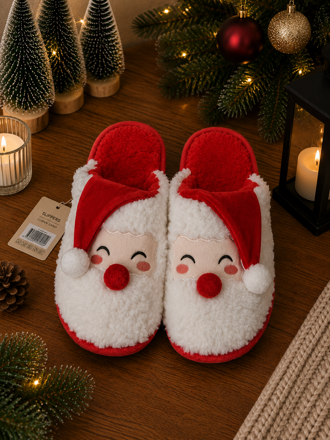 Sloffen kerstman