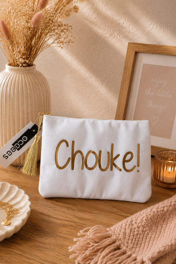 Make-up tasje chouke!