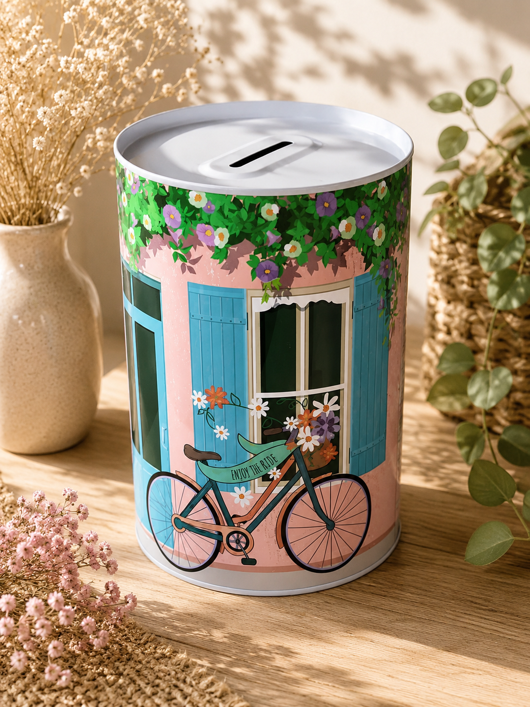Grote spaarpot huis + fiets