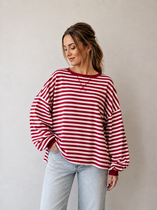 Fien longsleeve - rood