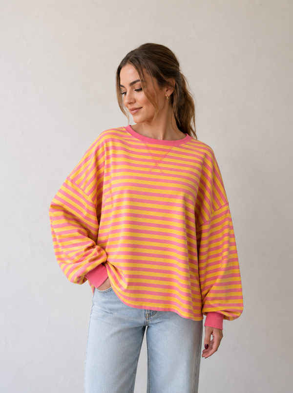 Fien longsleeve - geel