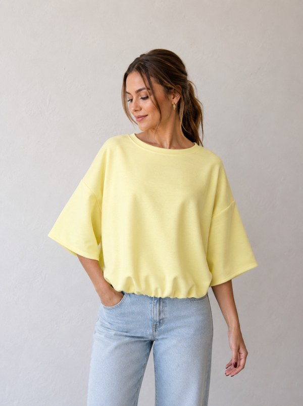 June blouse - geel