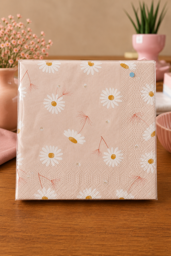 Servet bloemen