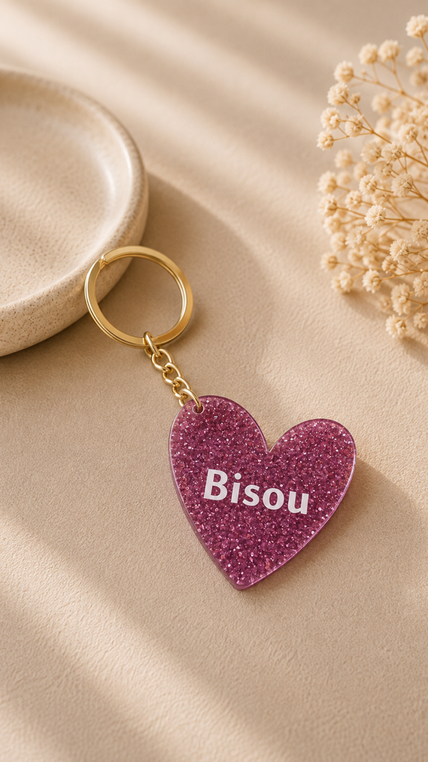 Sleutelhanger bisou