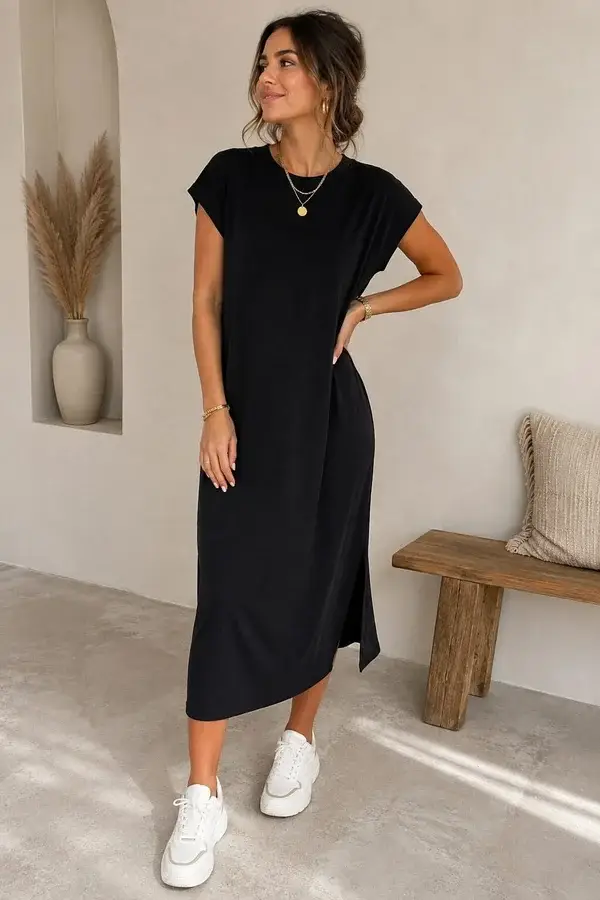 Isabelle jurk - zwart