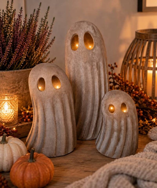 Spook - taupe met goudeffect