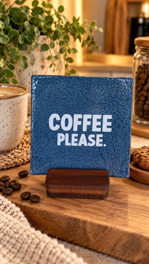 Tegeltje - coffee please