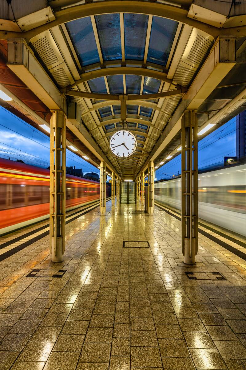 Urkunde: Waldemar Belter, alles pünktlich