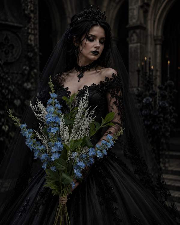 Large Delphinium Spray