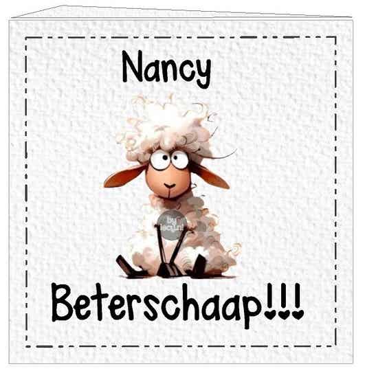 Suki het Schaapje Kaart