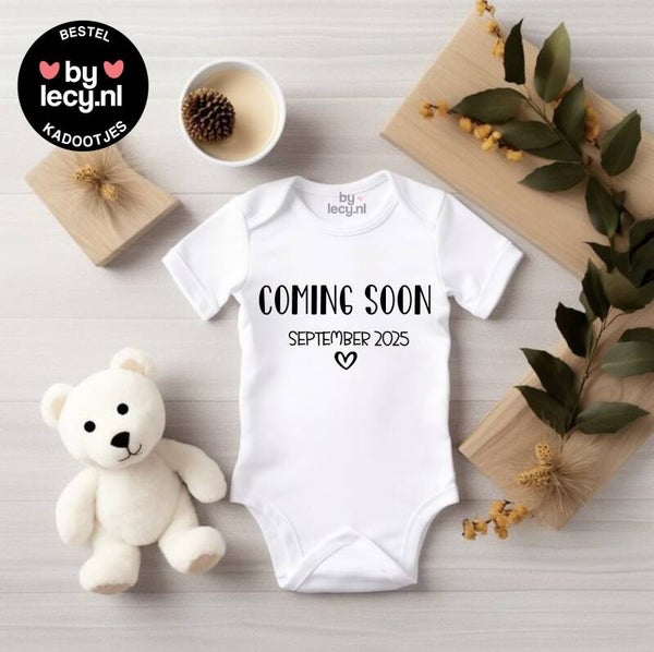 Coming Soon -Maand   Maak je Zwangerschap bekend