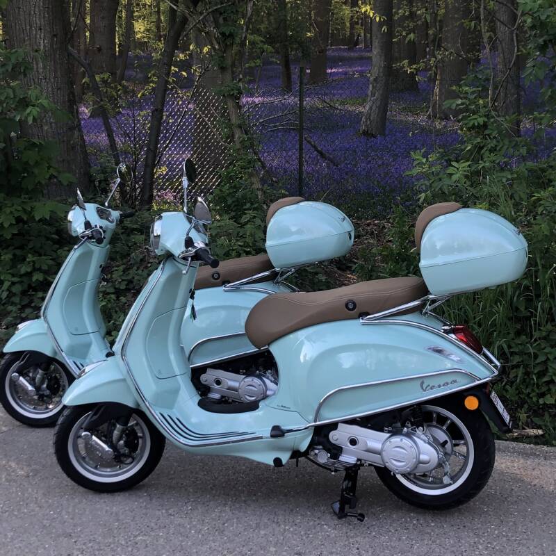 Scooter in Heuvelland