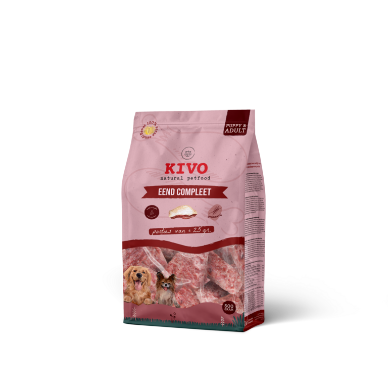 Eend Compleet portie's (deelblokjes 25 gram) 500 gram