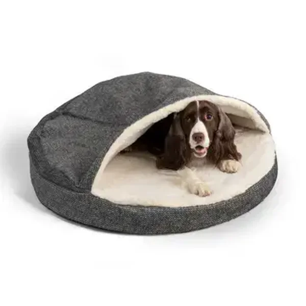 Orthopedische Microsuede Show Dog Cozy Cave