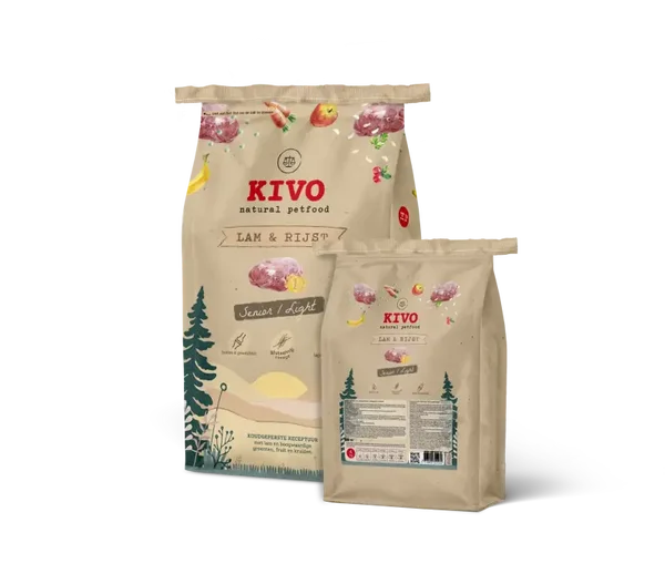 Gevoelige,  oudere, gecastreerde en honden met overgewicht: Lam & Rijst - Senior/Light (Gluten Vrij)
