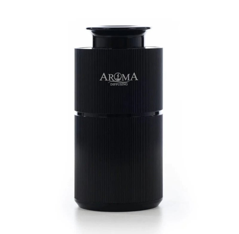 Mini diffuser geurverspreider zwart – compact design, 20 m² bereik – Petfood Joëlle Goutum