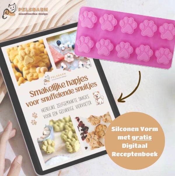 Siliconen Vorm voor Smakelijke Hapjes Pelsbarn
