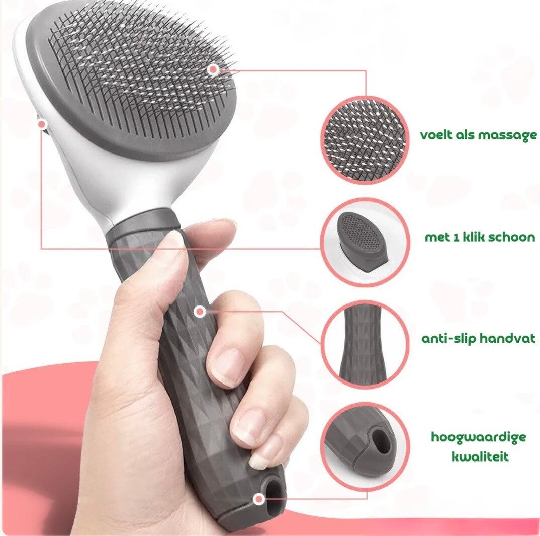 Zelfreinigende Massageborstel