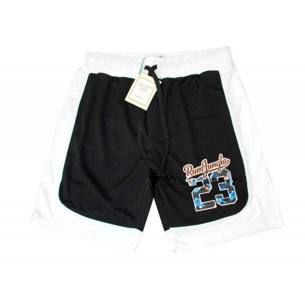 RumJungle heren korte broek BLACK Size: L