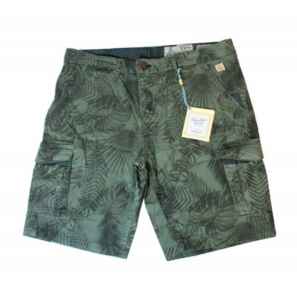 RumJungle heren korte broek Army Size: 34