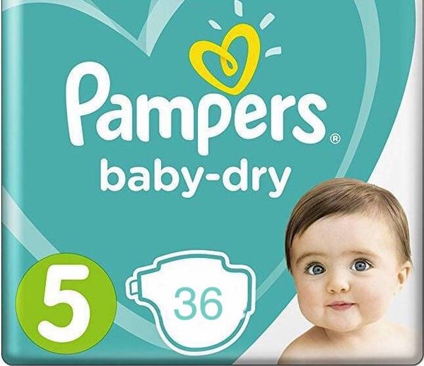 Pampers baby-dry maat 5  36 stuks