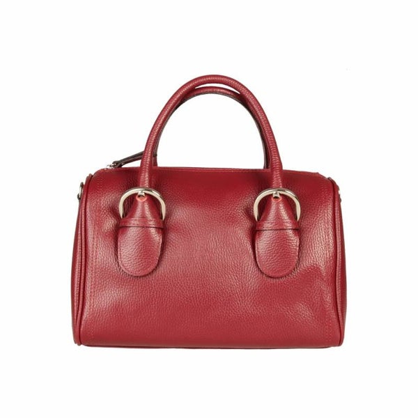 MILAN Leather bag Burgundy