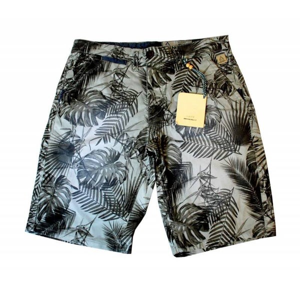 RumJungle heren korte broek  ICE GREY Size: 32