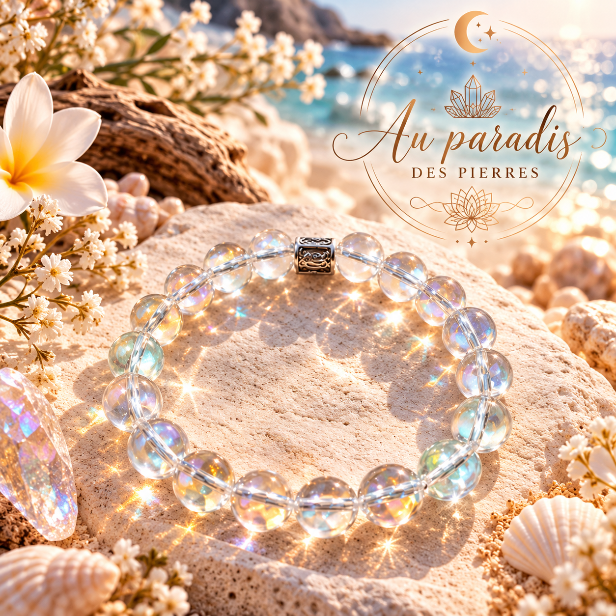 Bracelet « Énergies Céleste «