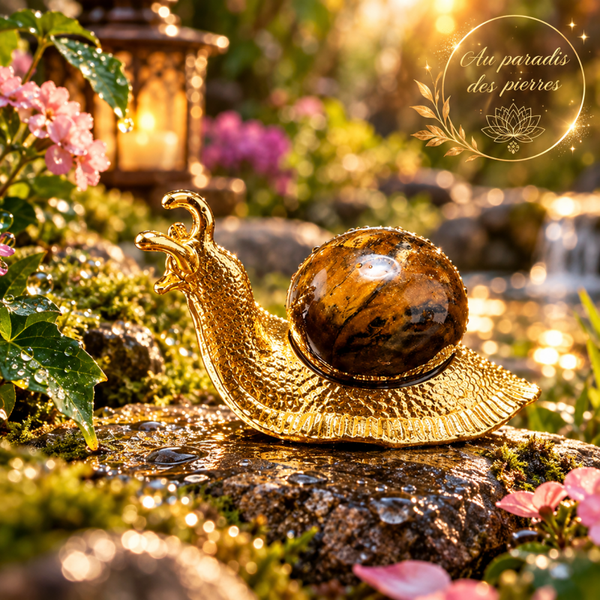 Escargot chanceux œil de Tigre